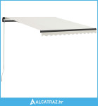 Tenda na ručno uvlačenje 300 x 250 cm krem - NOVO