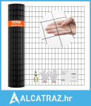 Tkanina za željezo, pocinčana žičana mreža u roli 1220 x 15240 mm, žič