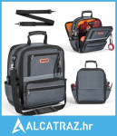 Torba za alat, 335 mm, prijenosna velika kutija za alat s 34 džepa, or