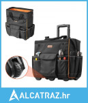 Torba za alat na kotačiće, nosivost 45 kg, 25 džepova, teška torba za