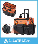 Torba za alat na kotačiće, nosivost 45,5 kg, 27 džepova, teška torba z