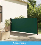 Uvlačiva bočna tenda tamnozelena 120 x 600 cm - NOVO