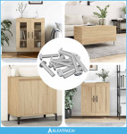 Vijak za zaključavanje Jednobojno 2647 pcs Srebrno Čelik - NOVO