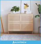 Vrata za ormarić rešetkasti dizajn 4 kom 39,5x59,4 cm borovina - NOVO