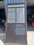 vrata za štalu 217x108cm (željezo/drvo)