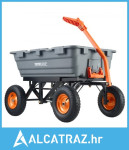 Vrtna kolica Poly, teška dvorišna kolica i vagoni, 1500 lbs/680,4 kg,