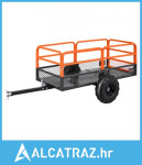 Vrtna prikolica, 22 kubičnih stopa i 725 kg, ATV UTV prikolica, vuča i