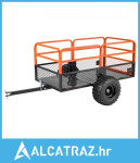 Vrtna prikolica, 28 kubnih stopa i 800 kg, ATV UTV prikolica, vuča iza