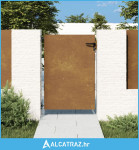 Vrtna vrata 85 x 125 cm od čelika COR-TEN - NOVO