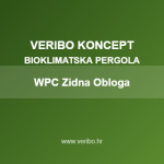 WPC zidni paneli za pergolu - Solid WPC Wall 28mm Teak