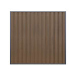WPC zidni paneli za pergolu - Solid WPC Wall 28mm Teak