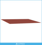 Zamjensko platno za tendu Narančasta i smeđa 250 x 200 cm - NOVO