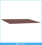 Zamjensko platno za tendu Smeđa 450 × 350 cm Poliester - NOVO