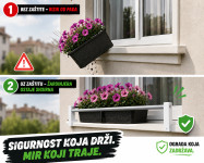 Zaštitna ograda za prozorske klupice