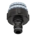 Priključak za slavinu Granit Black Edition 1"-3/4"-1/2", ženski navoj