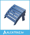 Adirondack otoman, 15,7D x 18,9Š x 13V inča, sklopivi HDPE plastični A