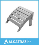 Adirondack otoman, 16,9D x 18,9Š x 13V inča, sklopivi HDPE plastični A