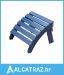 Adirondack otoman, 18,7D x 18,9Š x 13,8V inča, sklopivi Adirondack oto