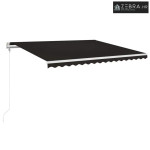 Električna tenda s LED svjetlima i senzorom 4,5 x 3,5 m - 4,5 x 3,5 m