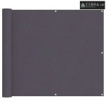Balkonski zastor antracit 90 x 300 cm od tkanine Oxford - Antracit 90