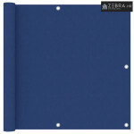 Balkonski zastor plavi 90 x 500 cm od tkanine Oxford - Plava 90 x 500