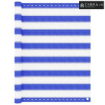 Balkonski zastor plavo-bijeli 90 x 500 cm HDPE - Plava i bijela 90 x 5