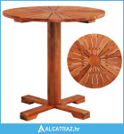 Bistro stol 70 x 70 cm masivno bagremovo drvo - NOVO