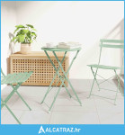 Bistro Stol Svijetla mint boja Ø 50 x 71 cm Čelik s prahom - NOVO
