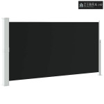 Bočna tenda za dvorište/terasu 160 x 300 cm crna