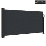 Bočna tenda na uvlačenje crna 100 x 500 cm - Crna 100 x 500 cm