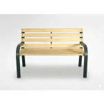 Garden line vrtna klupa za djecu 81x38x56/30 cm – stabilna i prilagođe