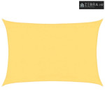 Jedro za zaštitu od sunca 160 g/m² bež 3,5 x 4,5 m HDPE - Bež 3.5 x 4.