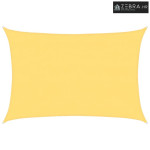 Jedro za zaštitu od sunca 160 g/m² bež 4 x 5 m HDPE - Bež 4 x 5 m