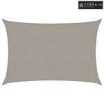 Jedro za zaštitu od sunca 160 g/m² pravokutno 2x3 m HDPE - Svjetlosiva