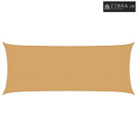 Jedro za zaštitu od sunca 160 g/m² pravokutno pijeska 2x5m HDPE - Pije