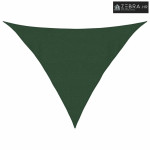 Jedro za zaštitu od sunca 160 g/m² tamnozeleno 4x4x5,8 m HDPE - Tamnoz