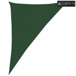 Jedro za zaštitu od sunca 160 g/m² tamnozeleno 4x5x6,8 m HDPE - Tamnoz