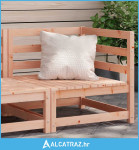 Kutna vrtna sofa 70 x 70 x 67 cm od masivnog drva duglazije - NOVO