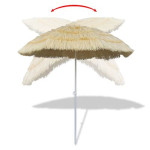 Nagibni kišobran za plažu u havajskskom stilu Marka: vidaXL