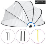 Okrugla bazenska kupola 315 x 158 cm PVC - 315 x 158 cm