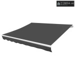 Platno za tendu - Zamjenska tkanina za tendu siva 350x250 cm poliester