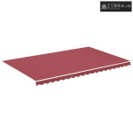 Platno za tendu - Zamjenska tkanina za tendu bordo 500x300 cm polieste
