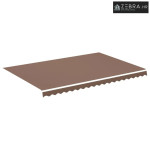 Platno za tendu - Zamjenska tkanina za tendu smeđa 450x300 cm polieste