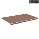 Platno za tendu - Zamjenska tkanina za tendu smeđa 500x300 cm polieste