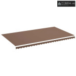 Platno za tendu - Zamjenska tkanina za tendu smeđa 600x350 cm polieste
