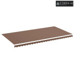 Platno za tendu - Zamjenska tkanina za tendu smeđa 600x300 cm polieste