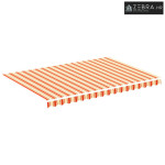 Platno za tendu - Zamjenska tkanina za tendu žuta i narančasta 350 x 2