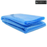 Pravokutni plavi bazenski prekrivač od PE 450 x 220 cm - Plava 450 x 2