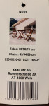 Prodajemo garnituru za balkon ili vrt (stolić i 2 stolice) - "NURI"
