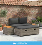 Set vanjskih sofa 4 -Seater 4 pcs 55 x 30 x 39 cm - NOVO
